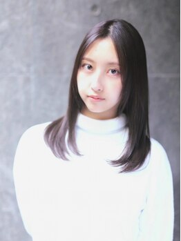 イヴ (EVE)の写真/【縮毛矯正+艶髪トリートメント+アルカリ除去¥17500】うねりをしっかり伸ばし、うる艶な美髪へ[新宿御苑]
