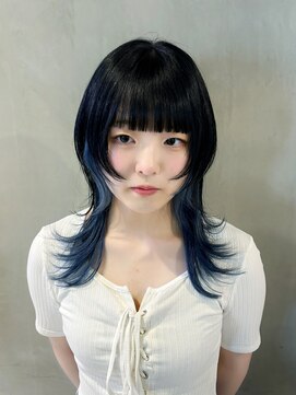 アマトウキョウ アユンチェ(AMA TOKYO×AYUNCHE) インナーカラーウルフ