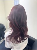 ブリーチなしダブルカラー☆ピンクベージュ