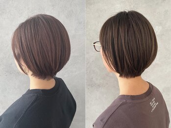 アーサス 草津店(ursus)の写真/デザイン＆フォルムにこだわった柔らかい質感のStyleが人気！【草津/髪質改善/学割U24】