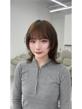 アマトウキョウ アユンチェ(AMA TOKYO×AYUNCHE) ブラウンベージュウルフ