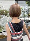 くせ毛多毛ボブ大人40代ラインまとまる