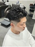 フェード × 極道パーマ