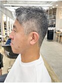 ミニウルフチェリーブラウンブリーチなしショートボブ前髪/