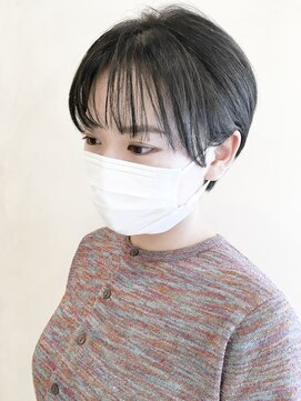 モリオ フロム ロンドン 成増店 【morio成増/一戸】大人かわいい耳かけ丸みショートヘア