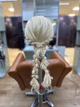 美容室 綺麗 ダウンアレンジ