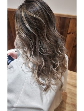 ヘアーアンドリラックス レーヴ 勝田台店(Hair&Relax reve) バレイヤージュ
