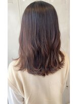 レイ 千葉(Lei)&nbsp;【Leiハシモト】ナチュラルピンクブラウン×切りっぱなし☆