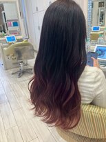 ビス リアン 川口店(Vis lien) 20代30代透明感◎ブリーチカラー×小顔レイヤーカット