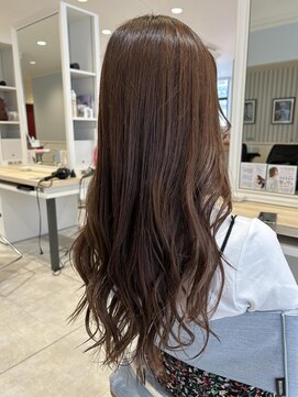 ニューヨークニューヨーク 阪急高槻店(NYNY) ロング×イルミナカラー×アース