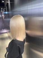 ペレ 栄店(PELE) ミディアムヘア/デザインカラー/フェイスフレーミング/栄