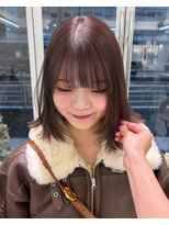 ガーデンヨコハマ(GARDEN YOKOHAMA)&nbsp;グレージュ 透明感カラー 似合わせカット 顔周りカット