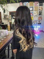 ヘアリゾート マンゴスティン(hair resort Mangosteen) インナーブリーチ◎