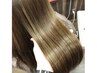 【ダメージレスで白髪染め】カット＆ヘアマニキュア　￥10000