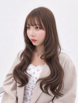 コア プラス 立川(COA PLUS) 透明感カラー髪質改善ダブルカラー韓国レイヤーカット前髪顔周り