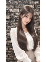 チャーム ヘア リゾート(charm hair resort)&nbsp;絹髪縮毛矯正スタイル