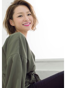 ケアシンサイバシ(CARE shinsaibashi) ラフウェーブボブ