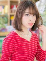 カバーヘア イヴ 戸頭店(COVER HAIR EVE)&nbsp;*EVE戸頭* 大人シックな小顔前下がりボブa