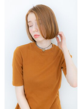 カバーヘア ブリス 戸田公園西口店(COVER HAIR bliss) 個性的ハイトーンで外国人風前下がりボブZ戸田公園20代30代40代