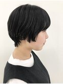 ナチュラルショートボブ