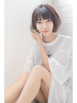 サングース(Sungoose) sungoose tokyoココアブラウン大人かわいいフリンジウェーブ