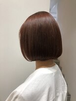 ネイヴィル(navile)&nbsp;ボブ×オレンジブラウン