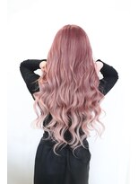 オズ 郡山桑野店(OZ)&nbsp;《OZ田中》ピンクホワイトカラー#エクステ100g