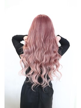 オズ 郡山桑野店(OZ) 《OZ田中》ピンクホワイトカラー#エクステ100g