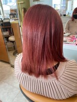 髪技空間アノン(anon)&nbsp;サーモンピンク