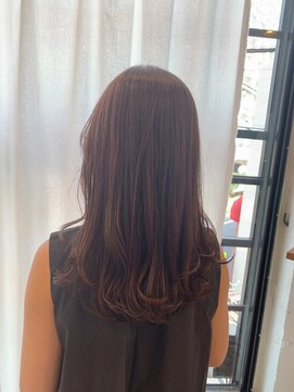 ペイジバイネオリーブ 吉祥寺店(Paige by Neolive) 艶感たっぷりパープルブラウンカラー