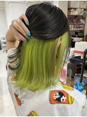 似合わせカットくびれヘアデザインカラーツートンカラー