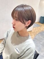 ロンドブルーム 天神大名店(Lond Bloom)&nbsp;10代20代30代ショートボブ丸みショートマッシュショート似合わせ