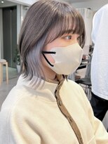 グラフ 銀座(GRAFF)&nbsp;イヤリングカラーボブインナーカラーくびれヘア