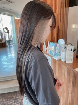 ヘアラウンジ アングゥ(hair lounge ungu) イヤリングホワイトベージュ