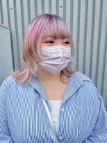 ガルボ ヘアー(garbo hair)&nbsp;ハイトーンデザインカラー高知美容院10代20代