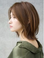 エインアンリー 表参道(AIN.ANLY.)&nbsp;☆着物メルティカラー似合わせカットウェーブミディアムレイヤー