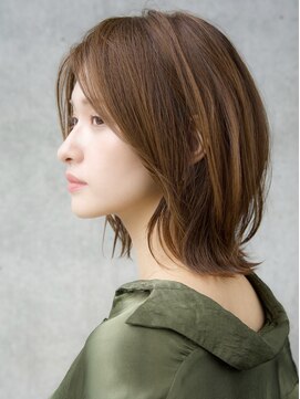 エインアンリー 表参道(AIN.ANLY.) ☆着物メルティカラー似合わせカットウェーブミディアムレイヤー