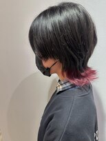 ネオヘアー 曳舟店(NEO Hair)&nbsp;インナーカラー/ウルフカット/ワインレッド
