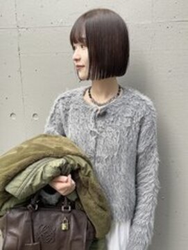 モリオ フロム ロンドン イオンモール 熊本店(morio FROM LONDON) 【morio熊本】大人可愛い切りっぱなしボブ
