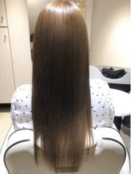 ラグーン ヘアラウンジ(lagoon hair lounge)の写真/【全国1％Oggi otto取り扱い店舗】髪のダメージ専門！カスタマイズされたトリートメントで理想の艶髪を…