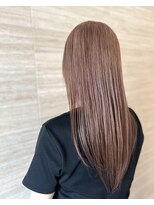 ヘアー スニップ(hair snip) ツヤ髪透け感ピンクベージュ【上桂/桂】