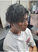 ツイスパ×ホワイトメッシュ