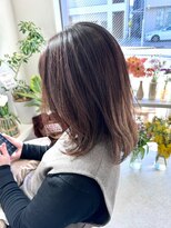 マロウイヴ(mallow eve)&nbsp;《花屋併設》ブラウンカラー/レイヤーカット