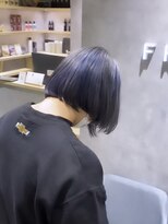 フレームプラス なんば駅前店(FRAME+)&nbsp;シルバー/ネイビー×パープル