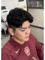 スイッチ(men's SWITCH)&nbsp;大分メンズラルフカールパーマツイストスパイラル刈り上げ