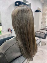 ネウィ 所沢(newi)&nbsp;イノアカラーで白髪染め☆オリーブカラー