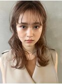 【PARK】ウェットパーマ×シースルーバング