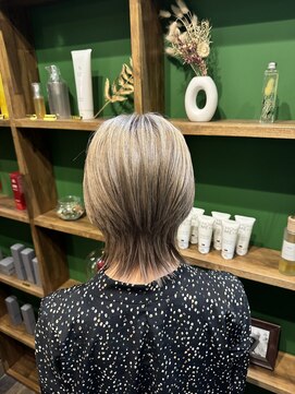 リル 海浜幕張(relle) 【海浜幕張で叶う髪質改善】ショートウルフ