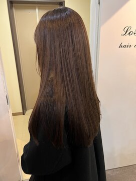 ロア ヘアーコーディネート 四条烏丸店(LoRE hair coordinate) ディープブラウンカラー〇河津