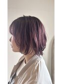 透明感春ピンク×ダメージレスカラー